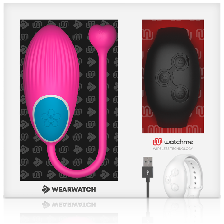 Wearwatch - Watchme Technology Remote Control Egg Fuchsia / Jet