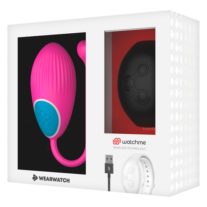Wearwatch - Watchme Technology Remote Control Egg Fuchsia / Jet