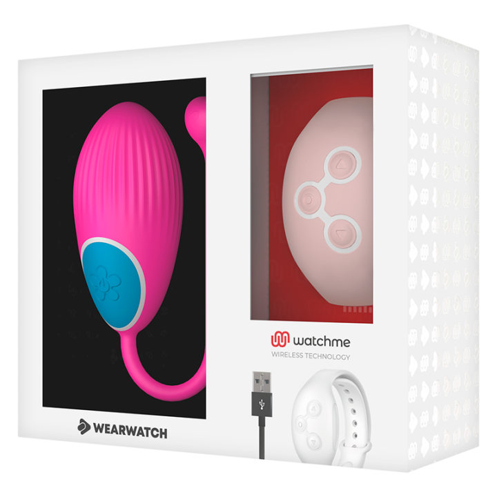 Wearwatch - Watchme Technology Remote Control Egg Fuchsia / Pink