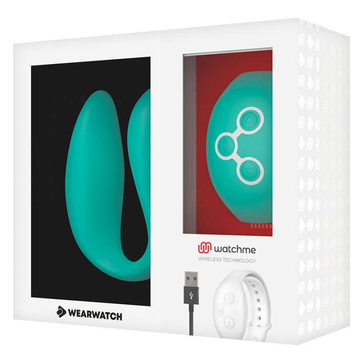 Wearwatch - Dual-Technologie Watchme Hellgrüner Vibrator