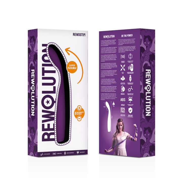 Rewolution - Vibrador Flexível Rewostim