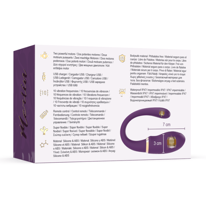 Treasure - Merlin Double Couple Vibrator Remote Control