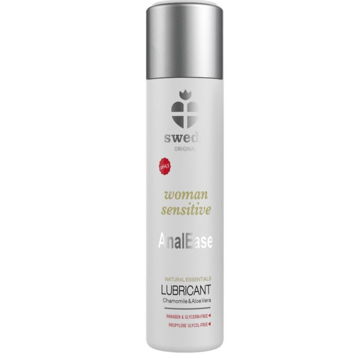 Swede - Woman Sensitive Anal Ease à Base de Água 120 ml