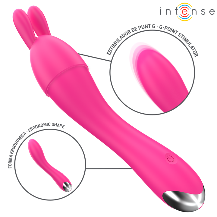Intense - Cher Vibrador 20 Patrones Con Cabezales Intercambiables