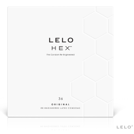Lelo - Boîte de Préservatifs Hex 36 Unités