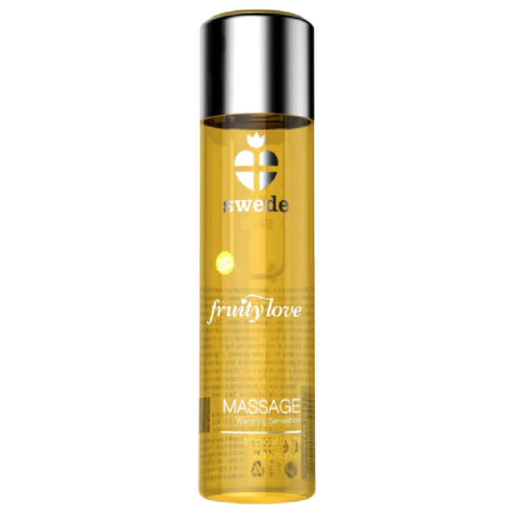 Swede - Fruity Love Aceite Efecto Calor Frutas Tropicales y Miel 120 ml