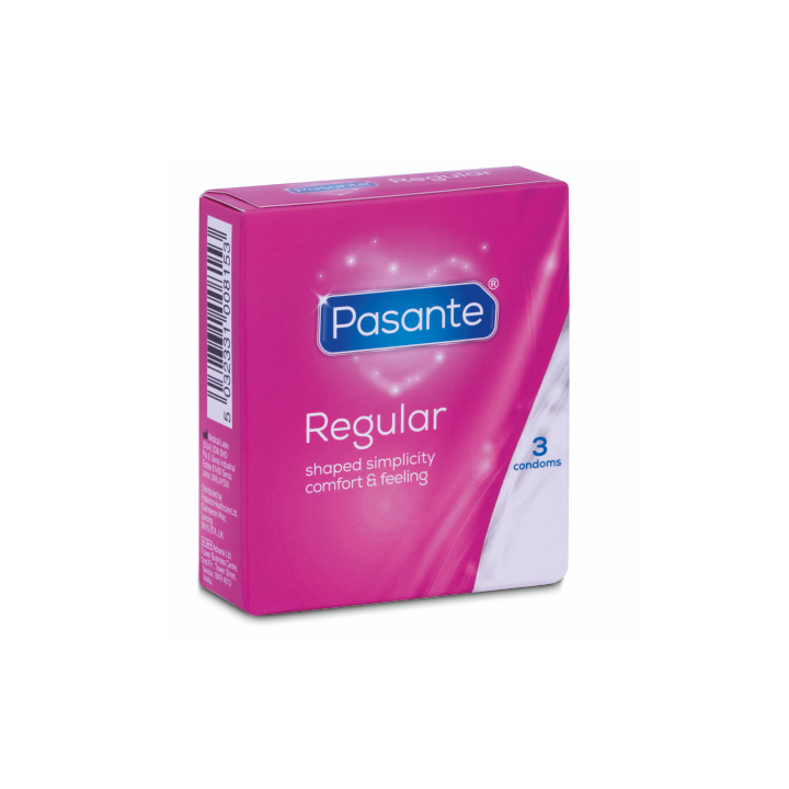 Pasante - Condom Regular Range 3 Units