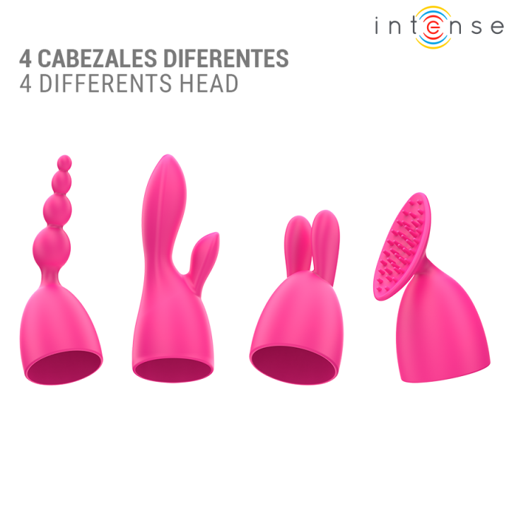 Intense - Cher Vibrador 20 Patrones Con Cabezales Intercambiables