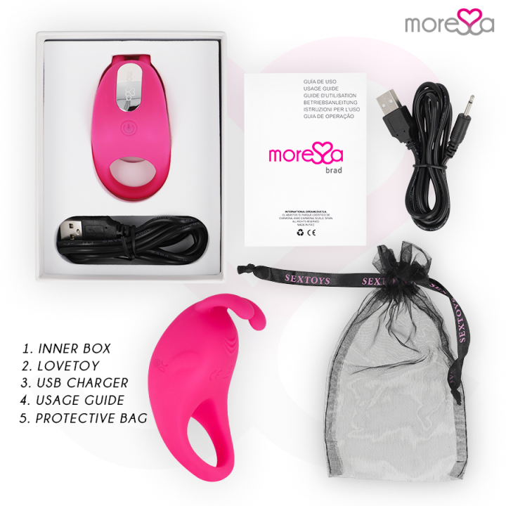 Moressa - Brad Premium Silikonowy Doladowany Rozowy