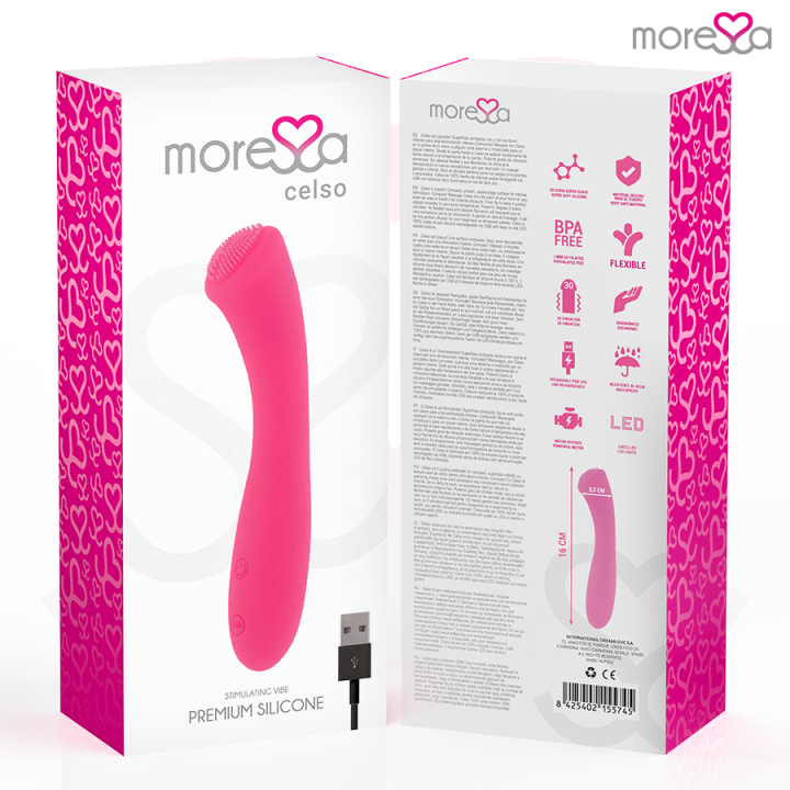 Moressa - Celso Premium Silicone Ricaricabile