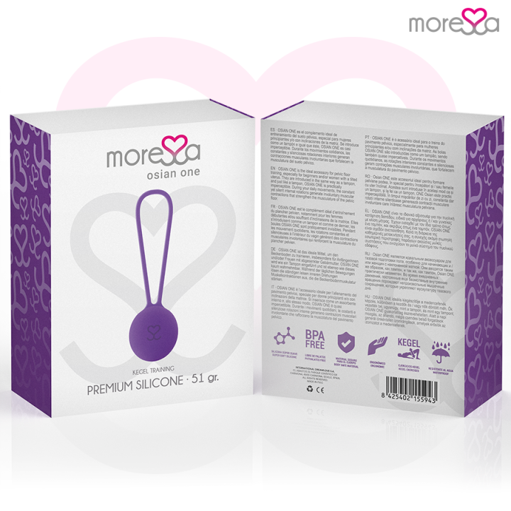 Moressa - Silikon Osian One Premium Lilakowy
