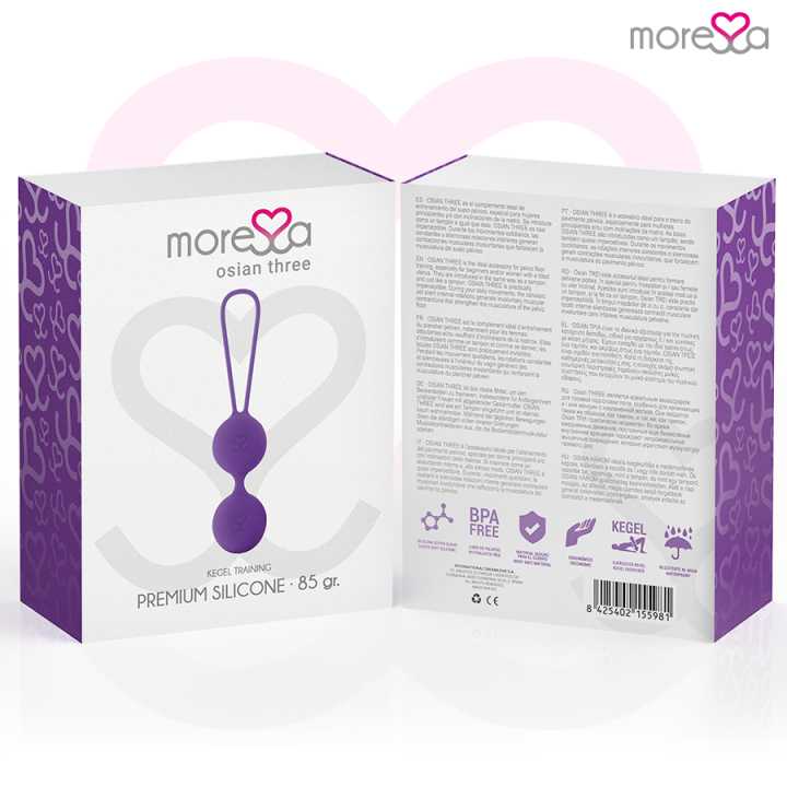 Moressa - Silikon Osian Trzy Premium Lilak