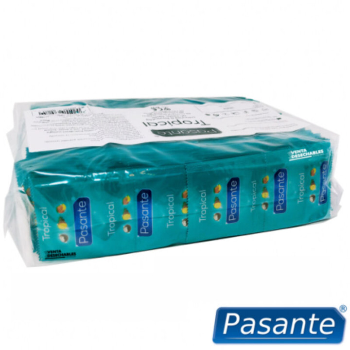 Pasante - Kondome Tropischer Beutel 144 Einheiten