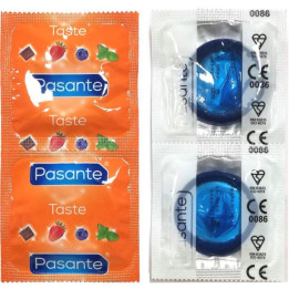 Pasante - Kondome Geschmack Blaubeere Beutel 144 Einheiten