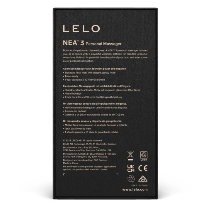 Lelo - Massaggiatore Personale Nea 3 - Blu
