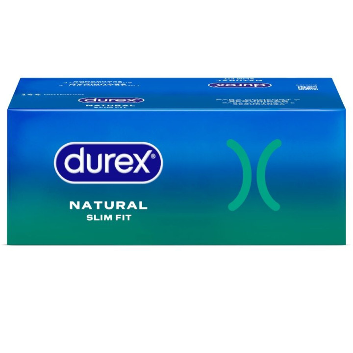 Durex - Natural Slim Fit Basic 144 Units