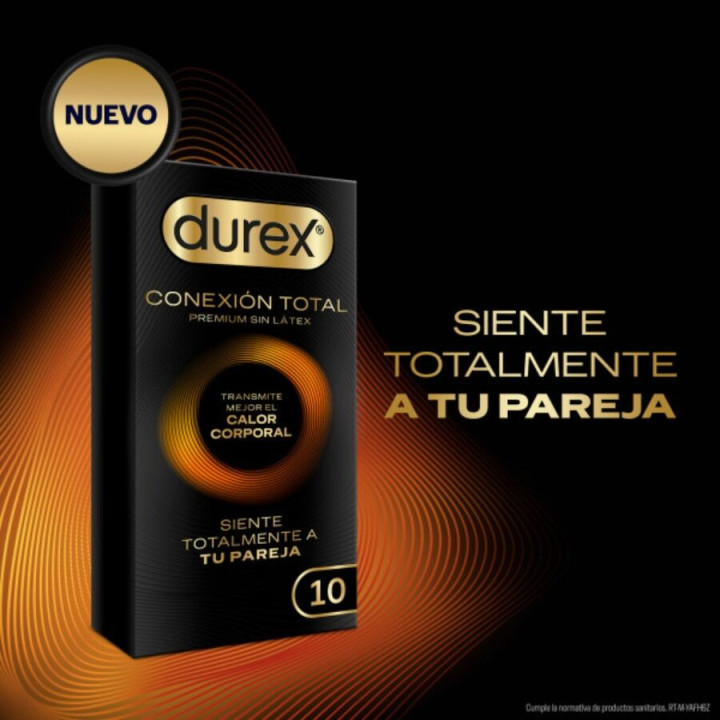 Durex - Total Connection Ultra Fine Plus Sem Látex 10 Unidades