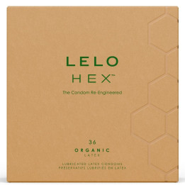 Lelo - Hex Organic Condom Box 36 Units