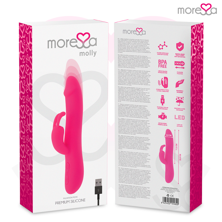 Moressa - Molly Premium Silikon Wiederaufladbar