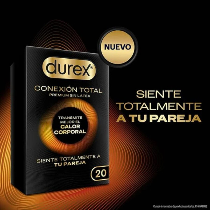 Durex - Total Connection Ultra Fine Plus Sem Látex 20 Unidades