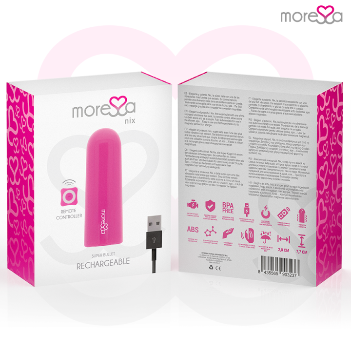 Moressa - Nix Vibrator Fernbedienung Rosa