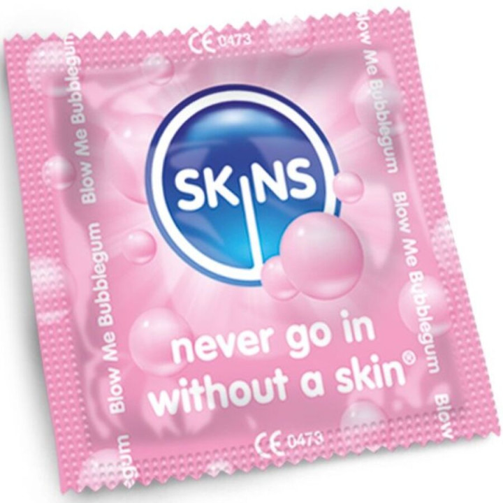 Skins - Bubblegum Premium-Kondome Packung 8