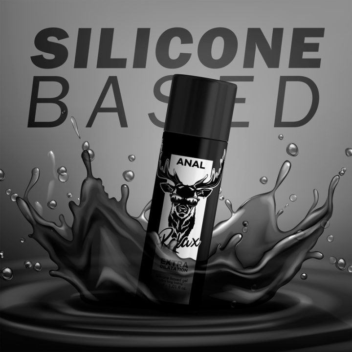 Black Hole - Gel Base de Silicone Dilatação Anal 30 ml
