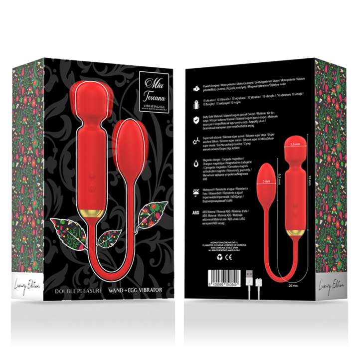 Mia - Baguette Double Plaisir Toscana + Oeuf Vibrant