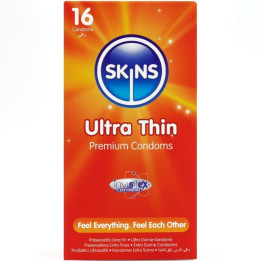 Skins - Pack de 16 Préservatifs Ultra Fins Premium