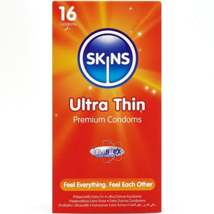 Skins - Ultra Thin Premium Condoms Pack 16