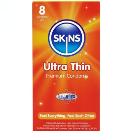 Skins - Ultra Thin Premium Condoms Pack 8