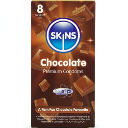 Skins - Schokolade Premium-Kondome Packung 8