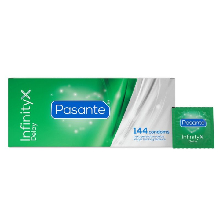 Pasante - Gerippte Passion-Kondome Box 144 Einheiten