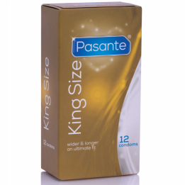 Pasante - i Preservativi King ms Lungo e Larghezza 12 Unit