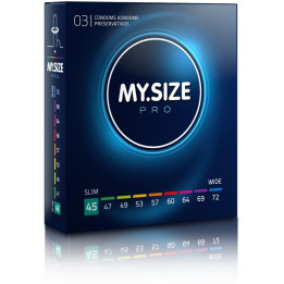 My Size - Pro Preservativi 45 mm 3 Unit