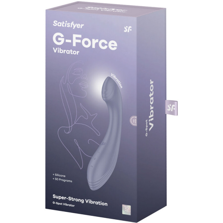 Satisfyer - g-Force Stimolatore Vibratore g-Spot Viola