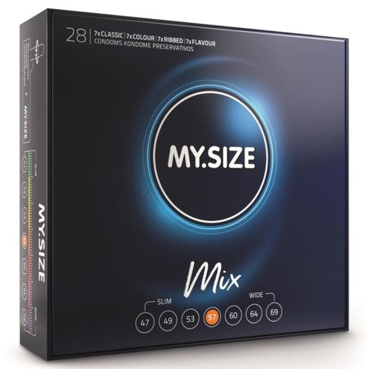 My Size - Mix Preservativi 57 mm 28 Unit
