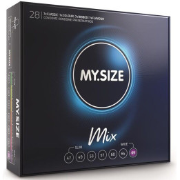 My Size - Mix Condoms 69 mm 28 Units