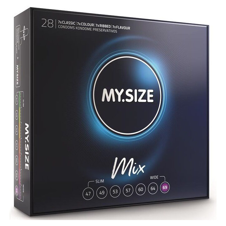 My Size - Mix Kondome 69 mm 28 Einheiten