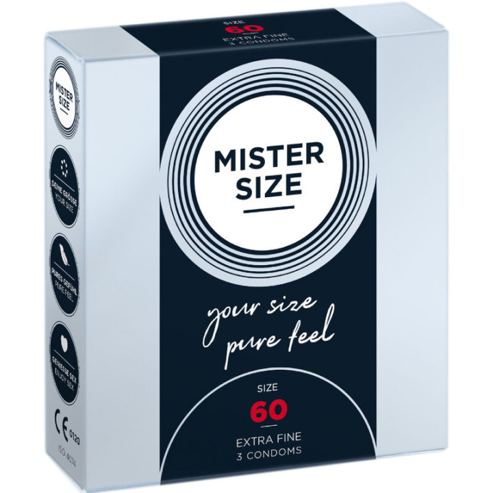 Mister Size - Kondomgrösse xl 60 mm (3 Einheiten)