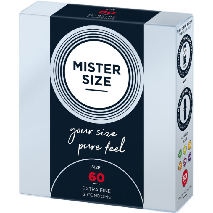 Mister Size - Préservatif Taille xl 60 mm (3 Unités)