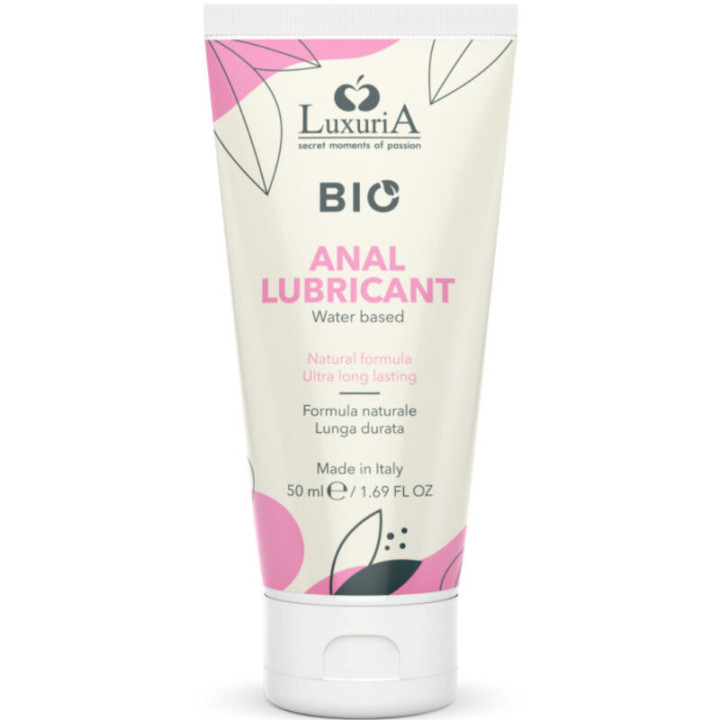 Intimateline - Luxuria Lubrifiant Bio Anal Base d'Eau 50 ml