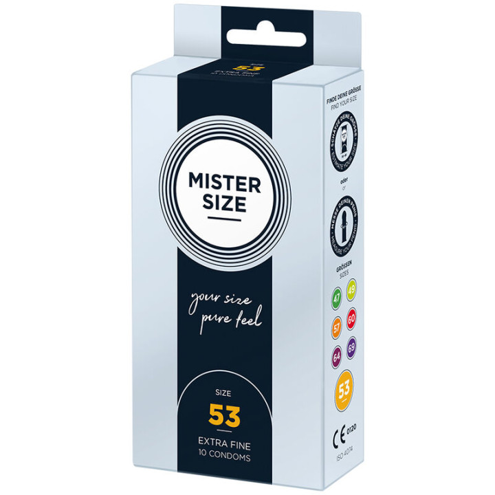 Mister Size - Kondomgrösse m 53 mm (10 Einheiten)