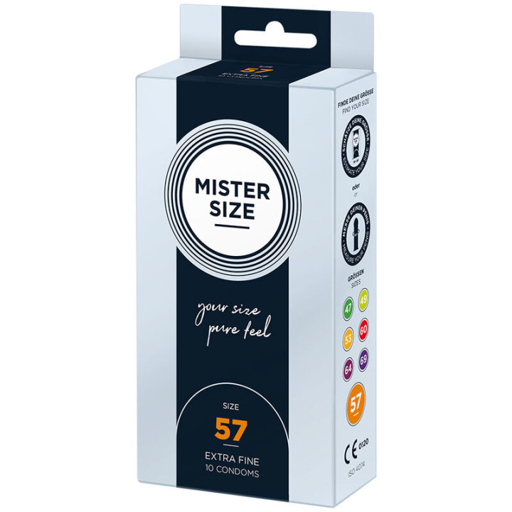 Mister Size - Condom Size l 57 mm (10 Units)