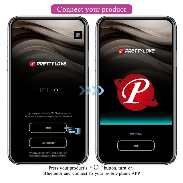 Pretty Love - Baird Application Lila Rechargeable g-Spot 12 Vibrations