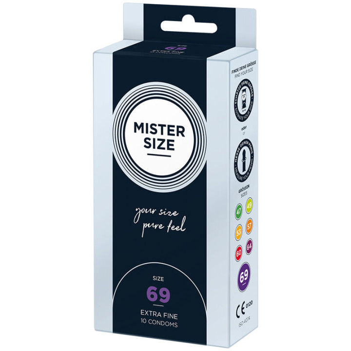 Mister Size - Kondome Grösse Xxxl 69 mm (10 Einheiten)