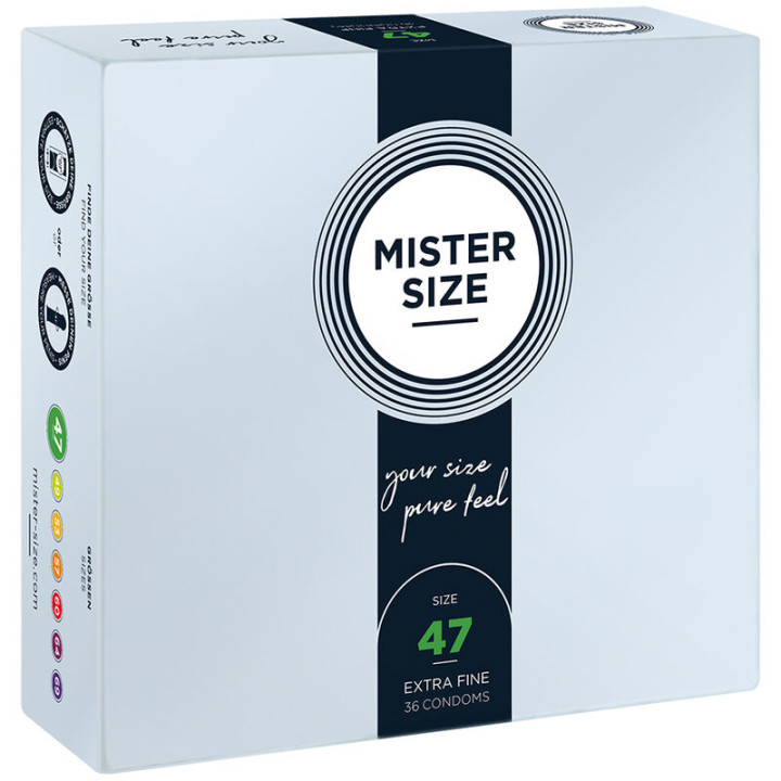 Mister Size - Condoms Size xs 47 mm (36 Units)