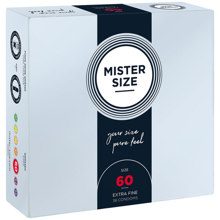 Mister Size - Preservativo Taglia xl 60 mm (36 Unità)