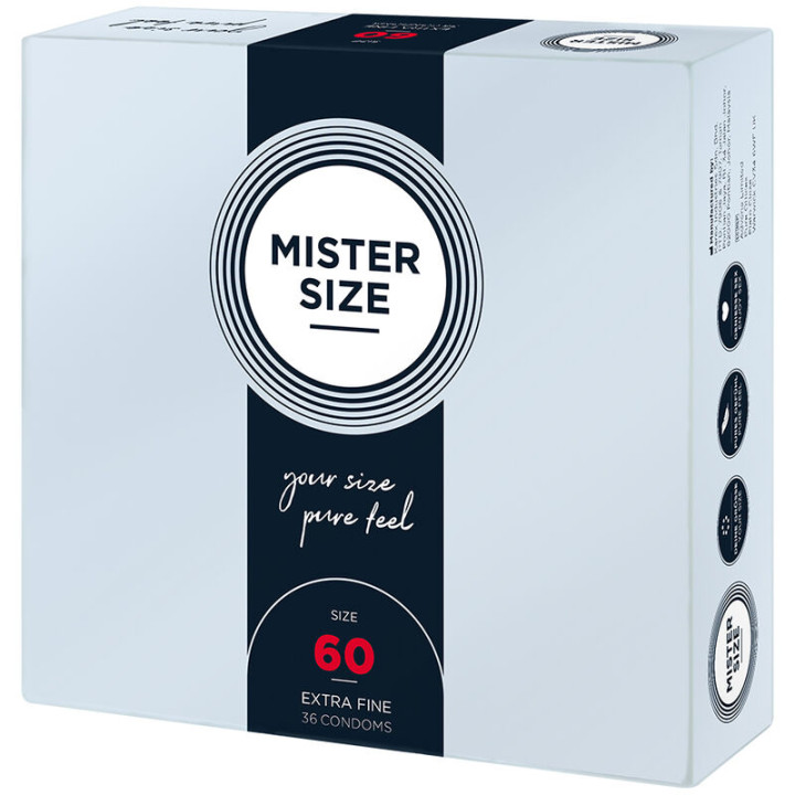 Mister Size - Condom Size xl 60 mm (36 Units)