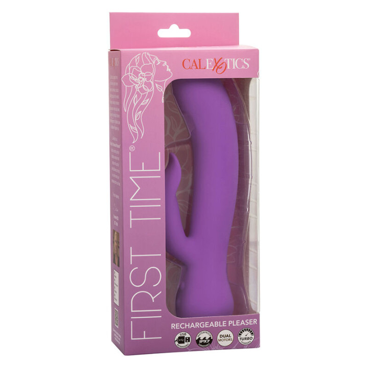 Calexotics - First Time Vibrator Pleaser Wiederaufladbar Lila